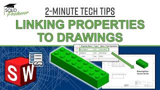 Linking Model Properties to Drawings | SOLIDWORKS