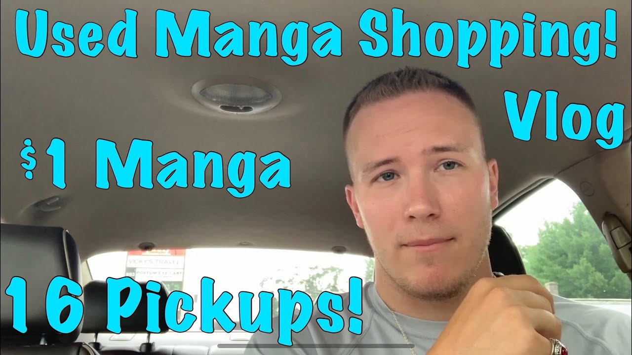Buy Used Manga With Me Vlog | $1 Manga!