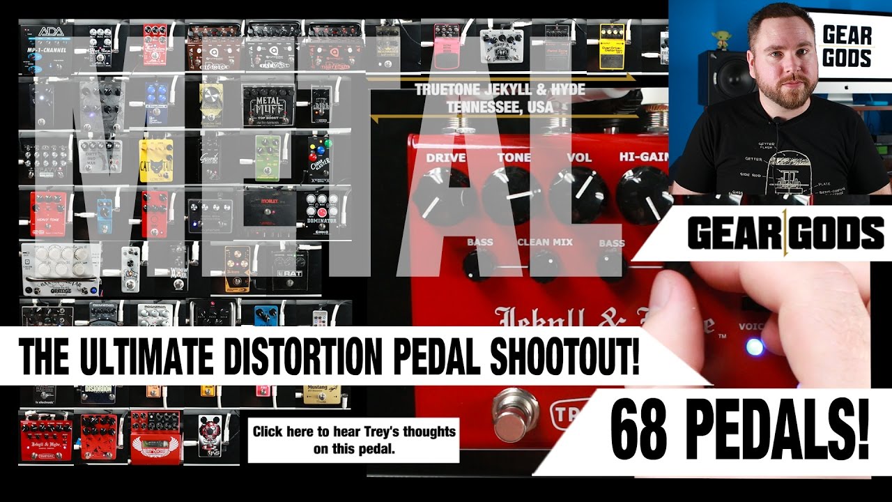 The Ultimate Metal Distortion Pedal Shootout! GEAR GODS YouTube