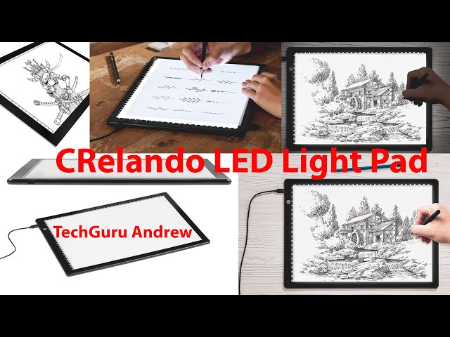 CRelando LED Light Pad - YouTube