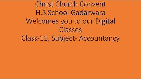Class 11 Accounts Chapter  2 Part 1 Theory Base of Accounting MP Board by Amit Toshniwal