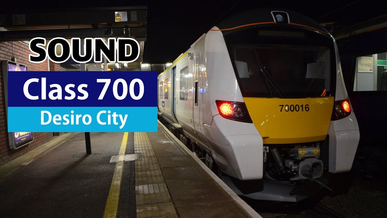 [Sound]Class 700//Siemens Desiro City//IGBT-(AC section)//Thameslink
