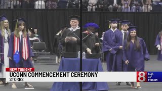 UConn celebrates commencement at Storrs campus