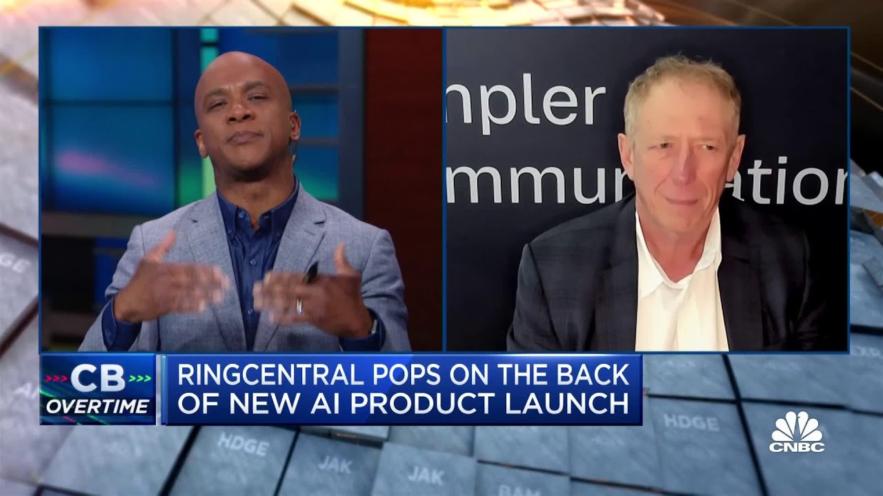 RingCentral CEO Vlad Shmunis on company's new A.I. product launch - YouTube