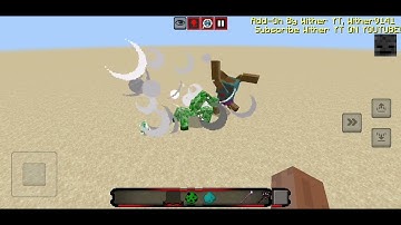 Mutant zombie vs Mutant creeper (minecraft mob battle)