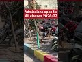 تمام کلاسوں میں داخلہ جاری ہے #bsuofficial #vlog