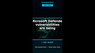 Microsoft Defender vulnerabilities are being exploited in...