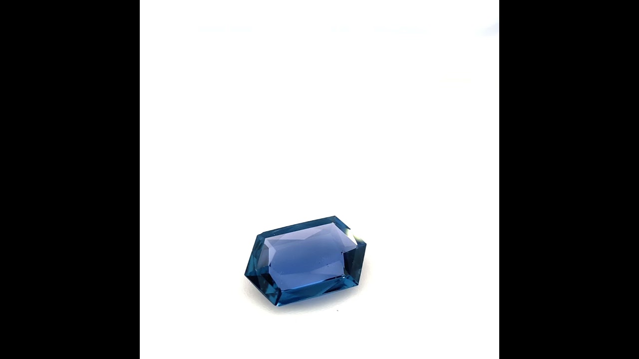 Montana Yogo Sapphire Elongated Hexagon 1.19ct