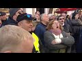 Taxistas contra VTC: El taxi exige en Génova la dimisión de Garrido