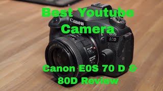 Best Camera for Youtube | Canon EOS 70 D / 80D Digital SLR Camera Review screenshot 2