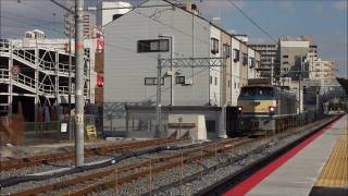 城東貨物線 EF66 54号機 試運転（往路） 平野 2011.01.22