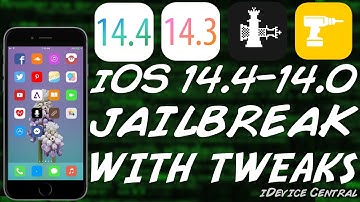 iOS 14.4 / iOS 14.3 / 14.0 How To JAILBREAK With Cydia & Functional Tweaks! (CheckRa1n, Pre-A12)