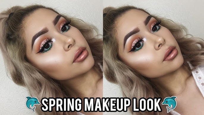 Glowy Colorful Spring Makeup Tutorial