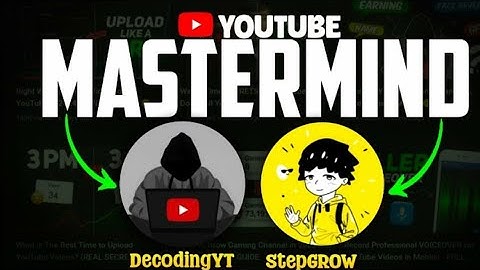 How @decodingyt @StepGrow Beating YouTube Algorithm
