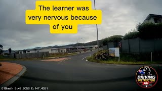 Driver Tailgating A Learner 😡 #fyp #dashcam #baddrivers #tailgating 