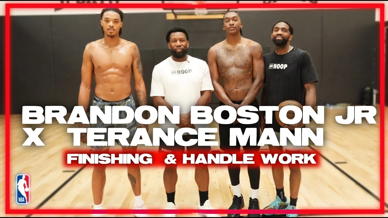 Brandon Boston Jr. & Terance Mann Go Crazy in Ball Handling + Finishing Workout
