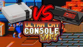 NES Vs SMS - Double Dragon (ULTRA CRT CONSOLE WARS)