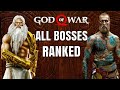 All 47 God of War Bosses Ranked Worst to Best