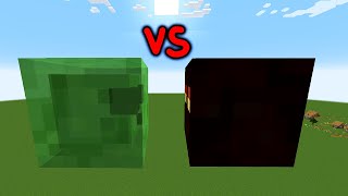 World's biggest slime VS World's biggest magma cube