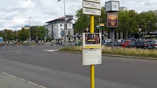 Radtour - Gatower Straße Ecke Heerstraße im Berliner Bezirk Spandau