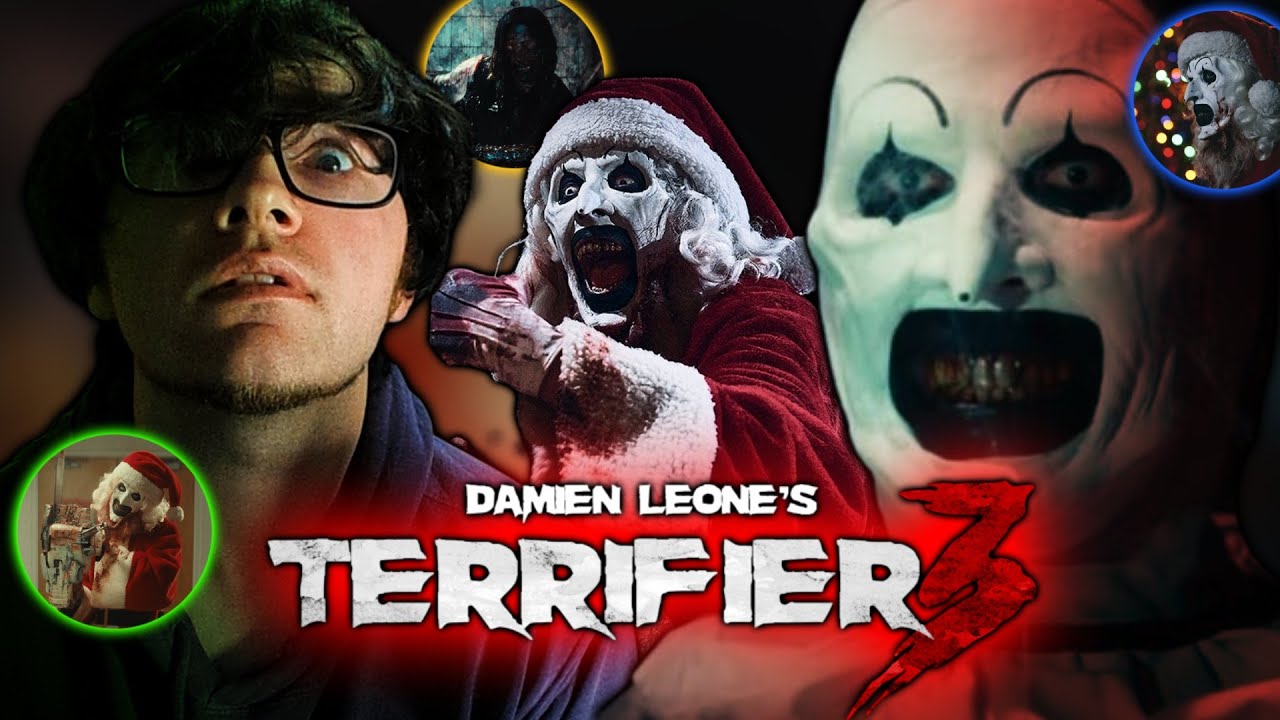 Reacting to TERRIFIER 3 The OFFICIAL (RED-BAND) Trailer REACTION ...