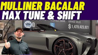 CSR2, Bentley mulliner bacalar max tune,  shift pattern / how to drive. And my thoughts on the car