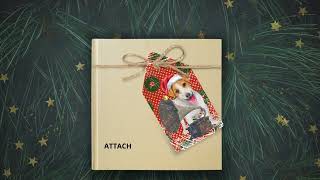 Pup and Music - Printable Christmas Gift Tags