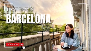 FIRST TIME IN BARCELONA 🇪🇸 || TOUR OF THE HOTEL THAT SAVED US || SPANISH PAELLA