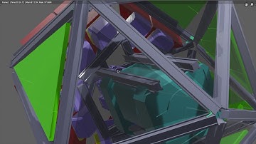 Starbase Icosahedral Ship Design Download Project (Blender 2.8)