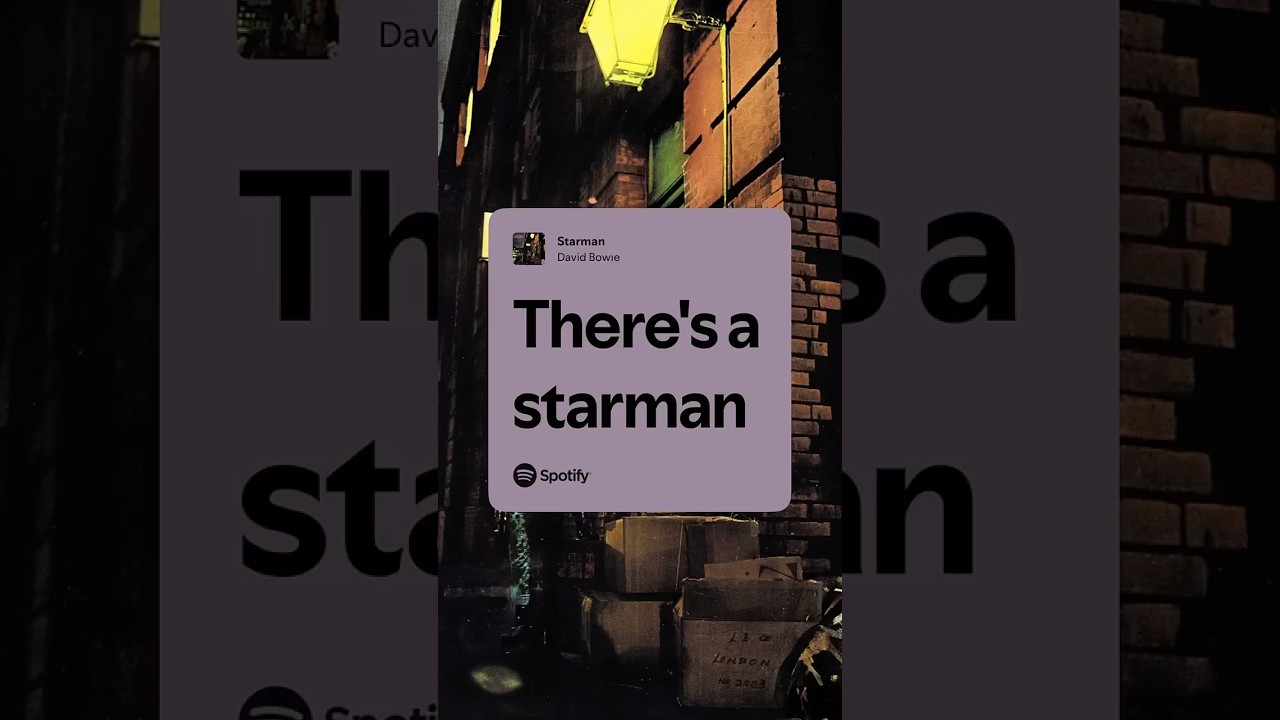 Starman - David Bowie - YouTube