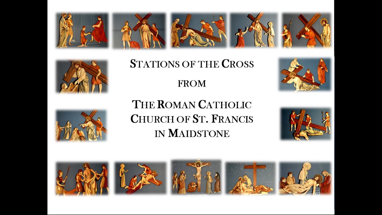 Stations Of The Cross From The Roman Catholic Church Of St Francis In stations-of-the-cross-from-the-roman-catholic-church-of-st-francis-in