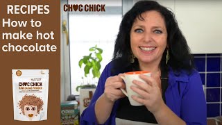 CHOC Chick's Heart Warming Dairy Free Hot Cocoa