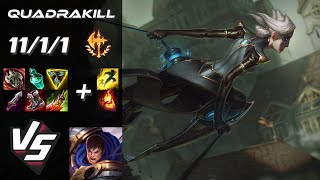 TOP Camille vs Garen [QUADRAKILL] - EU Grandmaster