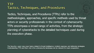 TTP - Tactics, Techniques, and Procedures