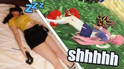 do NOT sleep in VR CHAT (FULL BODY TRACKING) 
