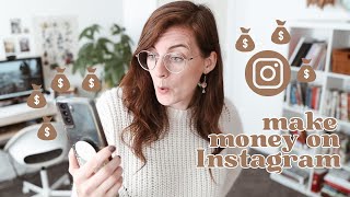 7 ways to MAKE MONEY ON INSTAGRAM - legit ways to make money on Instagram as a SAHM or busy person