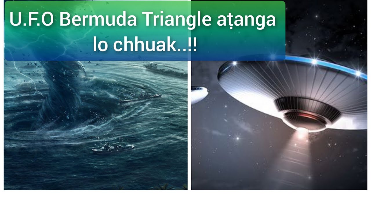 U.F.O Bermuda Triangle hnuai aṭanga lo chhuak !!  Space - X