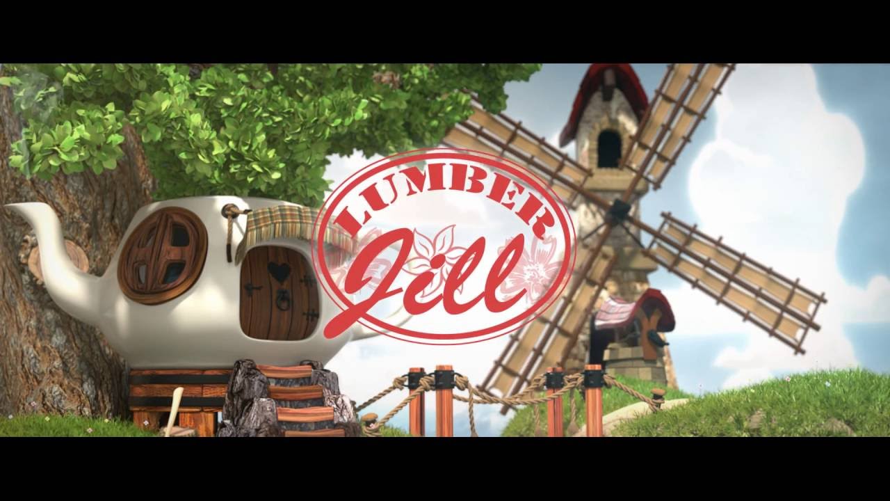Lumber Jill Intro Final RenderMan for Blender YouTube