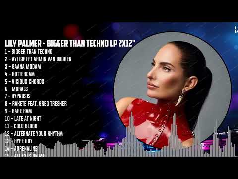 Lily Palmer - Bigger Than Techno LP 2x12" [BLACK] (2916622KON)