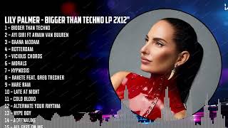 Lily Palmer - Bigger Than Techno LP 2x12" [BLACK] (2916622KON)