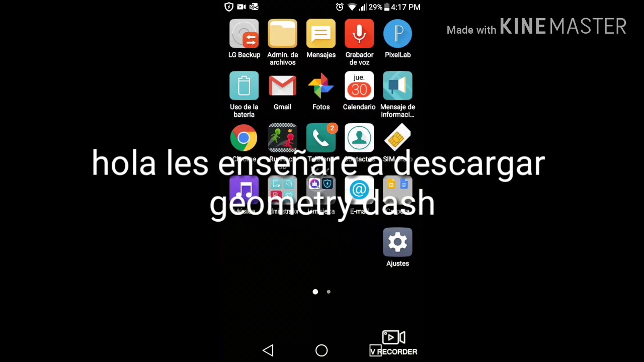 Como descargar geometry dash original android - YouTube