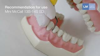 How to use LM™ Mini McCall 13S-14S  SD hand instrument