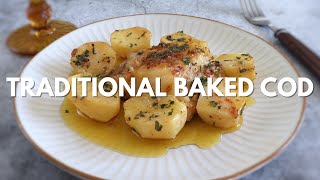 Traditional baked cod Recipe | Food From Portugal
