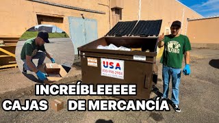 Incredible dumpster diving! Boxes of merchandise! 😳😱 #dumpsterdiving #whattheythrowawayinusa