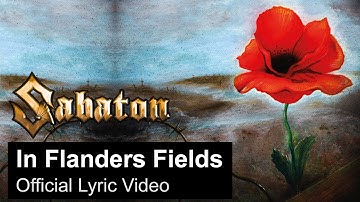 SABATON - In Flanders Fields (Official Lyric Video)