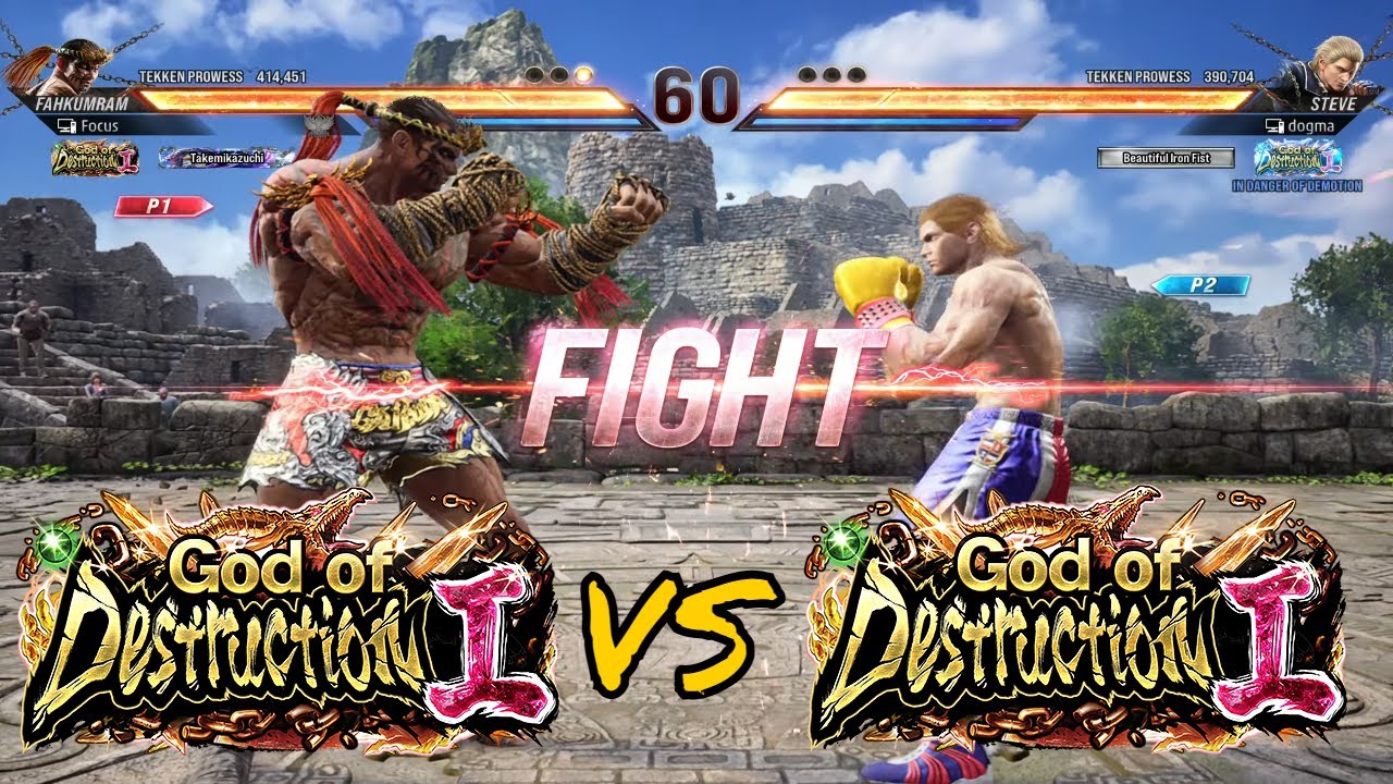 FAHKUMRAM VS STEVE TEKKEN 8 ONLINE
