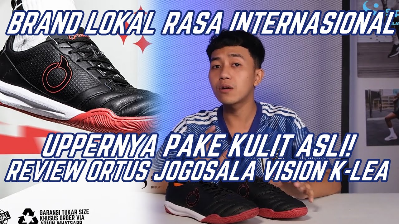 SEPATU FUTSAL BRAND LOKAL UDAH PAKE UPPER KULIT ASLI! REVIEW ORTUSEIGHT