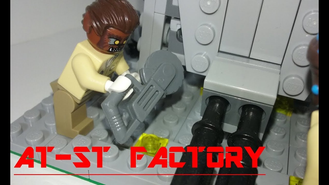 First Order AT-ST Factory | LEGO Star Wars MOC - YouTube