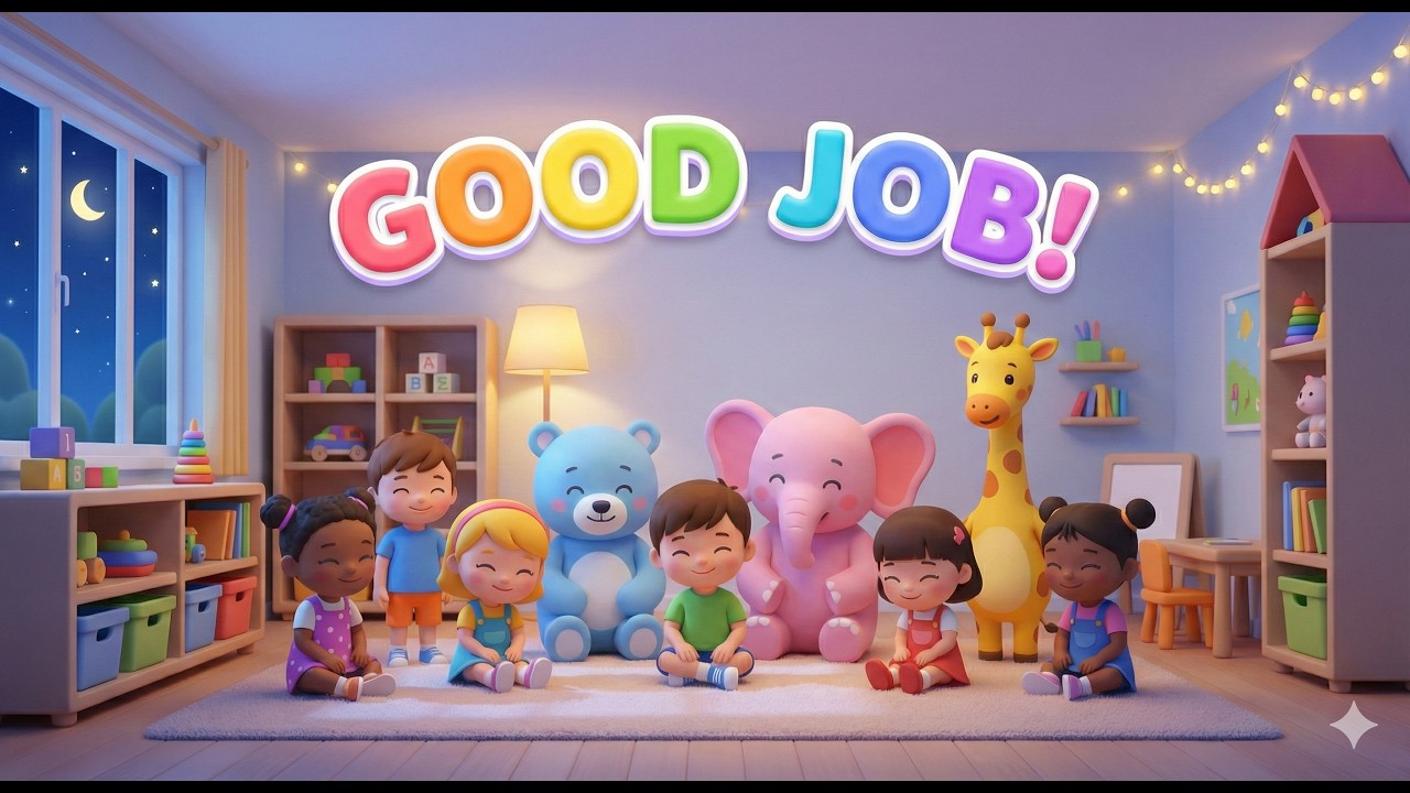 Clean-Up Time, Fun Time! 🧸🎵 | Kids Cleaning Song & Nursery Rhyme