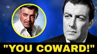 Robert Taylor Exposed Clark Gable as a “Coward” After THIS Shocking Incident!